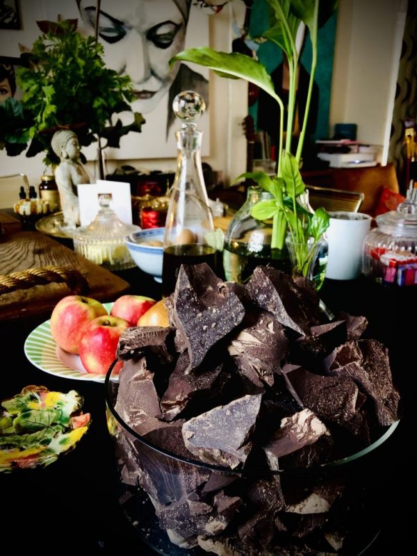 Mindful Cacao, Organic, Raw, Blessed Cacao from Peru, cacao with love from Ludlow