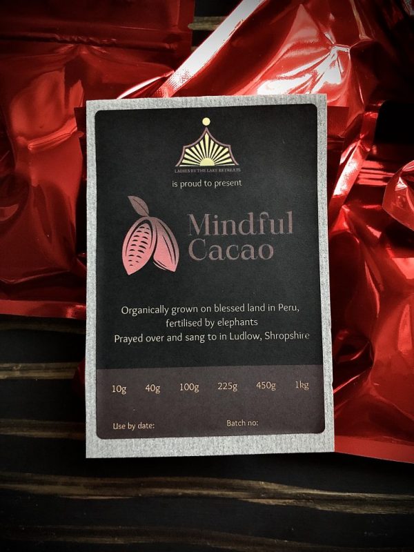 Mindful Cacao, Organic, Raw, Blessed Cacao from Peru, cacao with love