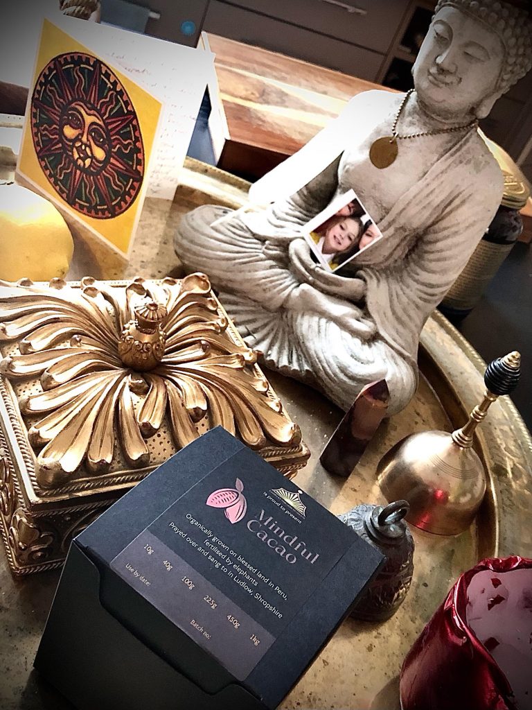 Mindful Cacao, Organic, Raw, Blessed Cacao from Peru, cacao with love